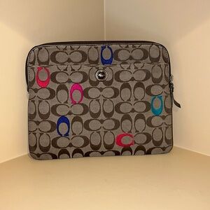 Coach Tablet Case/Zipper pouch, 8x11